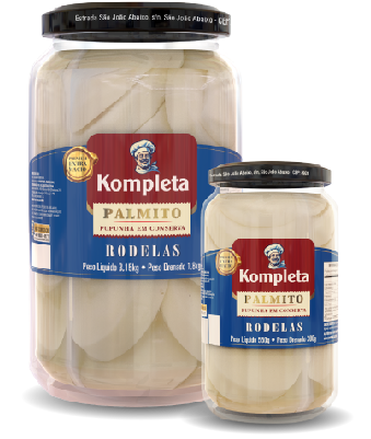 Palmito Pupunha Rodela